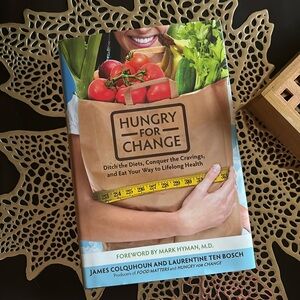 3/$30 Hard cover -hungry for change by James colquhoun